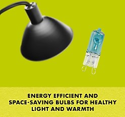 Zilla Light & Heat Mini Halogen Bulb for Reptile Terrariums, Day Blue, 25 Watts slide 2 of 9