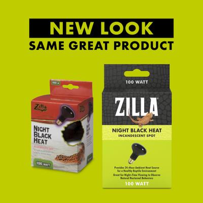 Show full view: Zilla Night Black Reptile Basking Bulb, 100-watt slide 2 of 9
