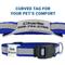 Show in main carousel: GoTags Reflective Adjustable Personalized Nameplate Dog Collar, Orange, Small: 11 to 16-in neck, 5/8-in wide slide 2 of 8