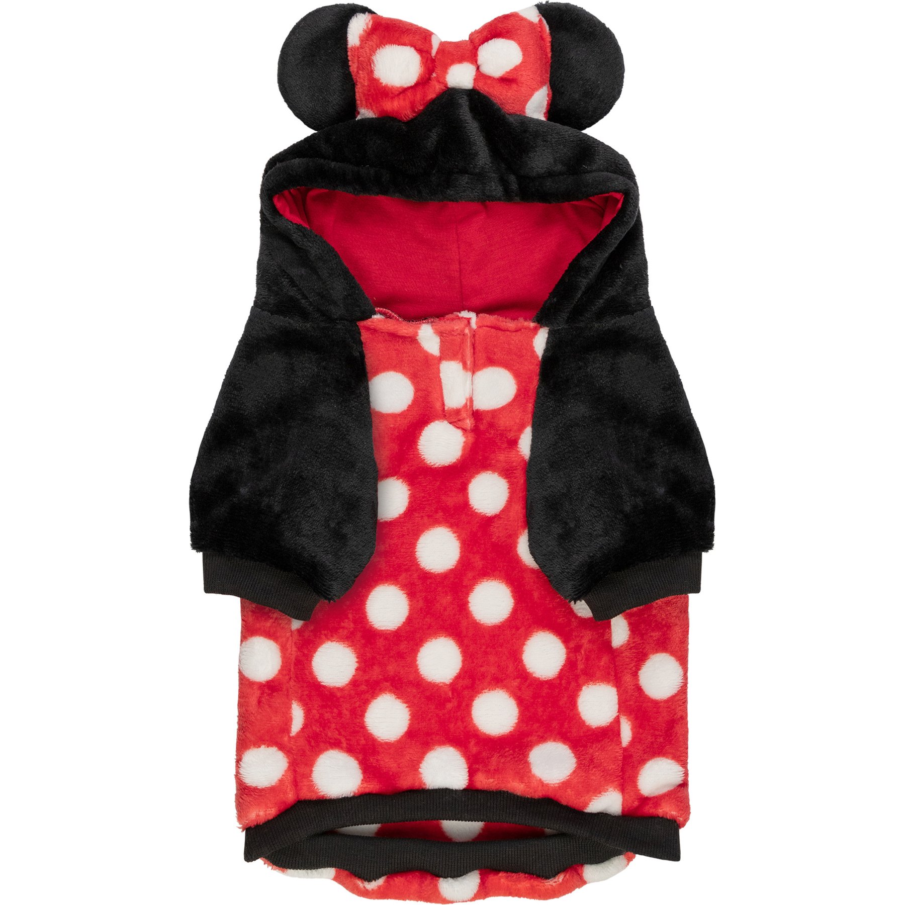 Bay Island Sportswear Disney I am Minnie Fuzzy Hoodie, Black, X-Large