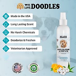 We Love Doodles Dog Cologne Spray, Fresh Cotton Scent, 8-fl oz bottle slide 2 of 5