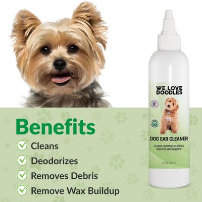 Show full view: We Love Doodles Dog Ear Cleaner, 8-fl oz bottle slide 3 of 8