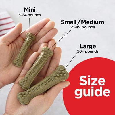 Milk-Bone Fresh Breath Brushing Chews Daily Dental Large Dog Treats