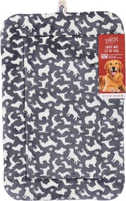 Show full view: Territory Dogs Crate Mat, Grey, 36-in slide 3 of 6