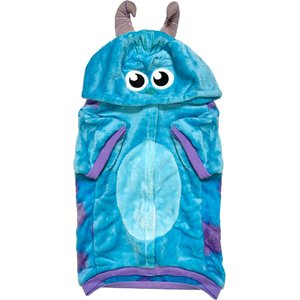 Disney I am Sulley Fuzzy Hoodie, Blue, Large