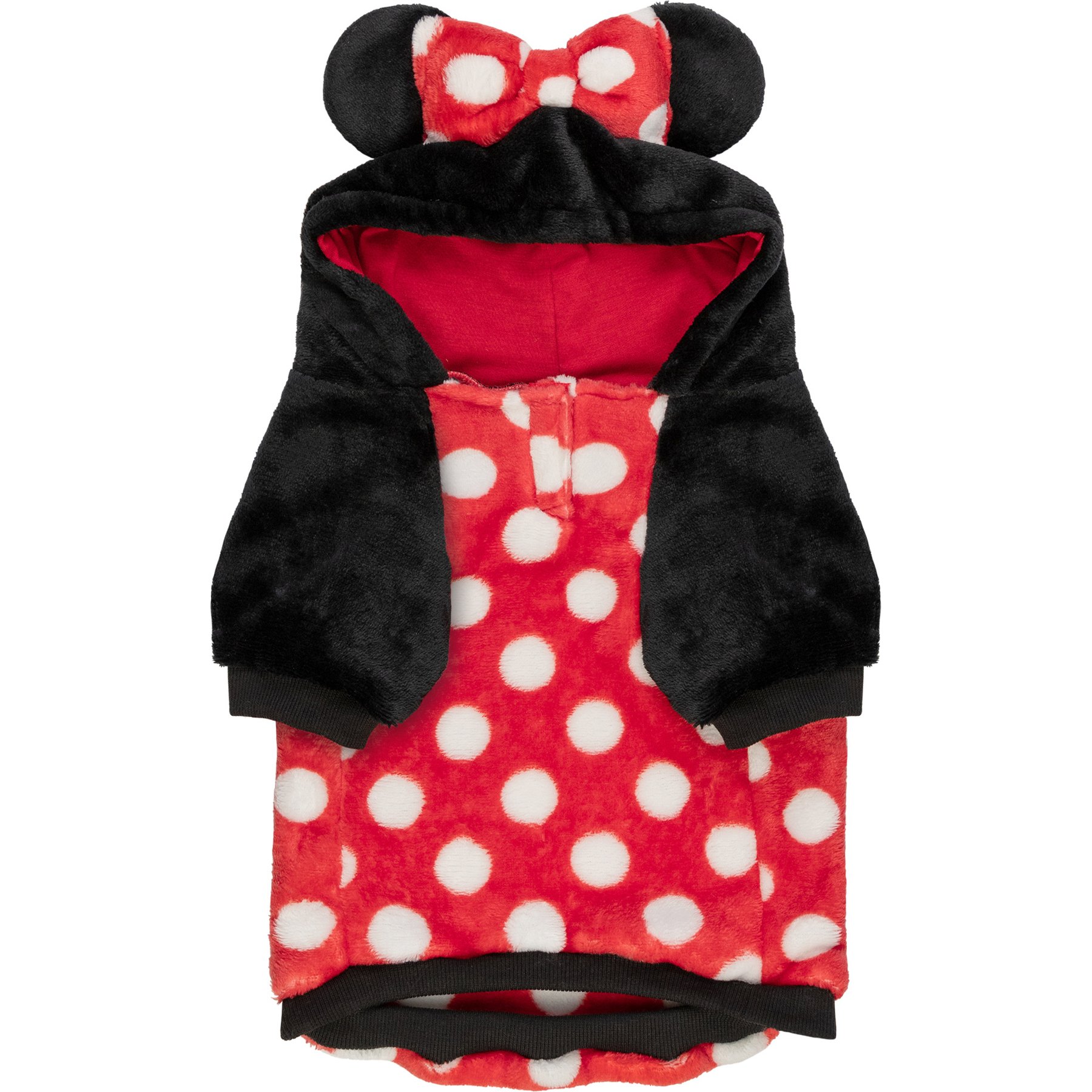 Bay Island Sportswear Disney I am Minnie Fuzzy Hoodie, Black, Large