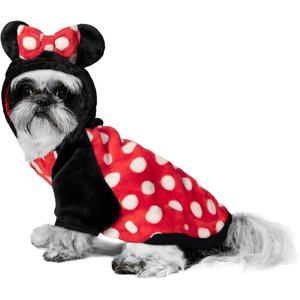 Disney I am Minnie Fuzzy Hoodie, Black, Medium
