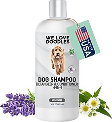 We Love Doodles 4-in-1 Dog Shampoo, Unscented, 16-fl oz bottle