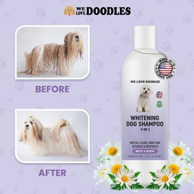 Show full view: We Love Doodles Whitening Dog Shampoo, 16-fl oz bottle slide 4 of 7