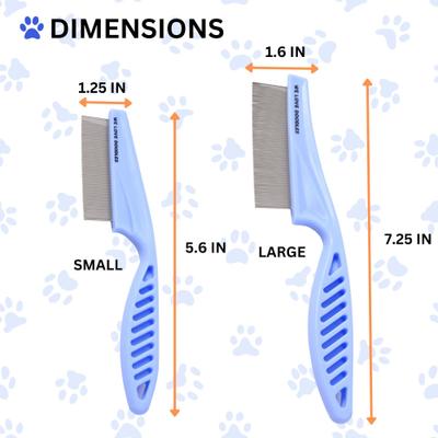 Show full view: We Love Doodles Face & Flea Dog Comb, 2 pack slide 5 of 7