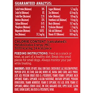 Milk-Bone Soft & Chewy Chicken Recipe Dog Treats, 25-oz tub