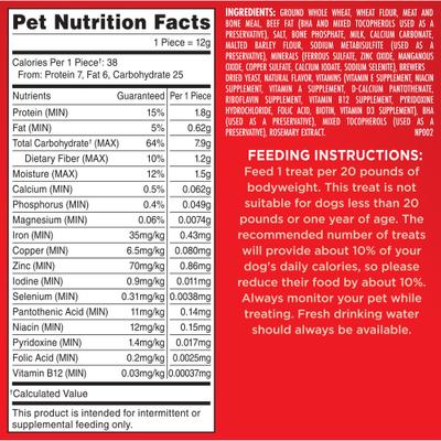 Show full view: Milk-Bone Original Medium Biscuit Dog Treats, 10-lb box slide 9 of 11