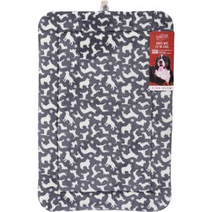 Territory Dogs Crate Mat, Grey, 42-in