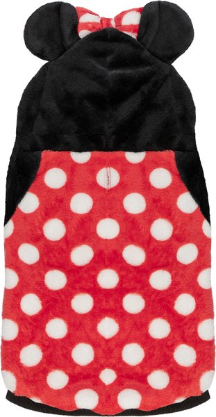 Show full view: Disney I am Minnie Fuzzy Hoodie, Black, Large slide 2 of 2