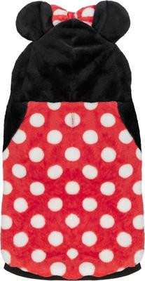 Show full view: Bay Island Sportswear Disney I am Minnie Fuzzy Hoodie, Black, Large slide 2 of 3