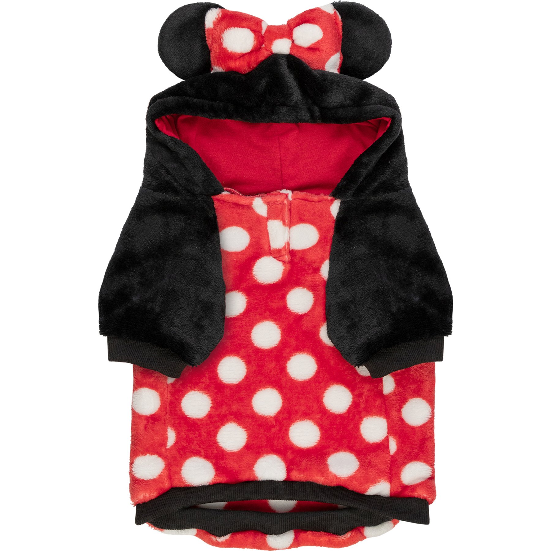 Bay Island Sportswear Disney I am Minnie Fuzzy Hoodie, Black, Small