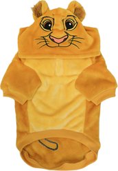 Bay Island Sportswear Disney I am Simba Fuzzy Hoodie, Gold, Large