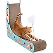 Show in main carousel: Coziwow L-Shaped Cat Scratcher Toy, Blue slide 9 of 9