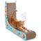 Show in main carousel: Coziwow L-Shaped Cat Scratcher Toy, Blue slide 9 of 10