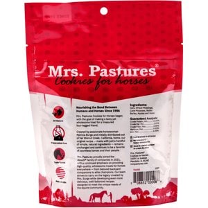 Mrs. Pastures Horse Cookies All-Natural Apple Horse Treats, 8-oz bag