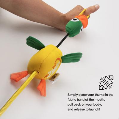 Show full view: allforpaws Chill Out Zingers Flying Mallard Dog Toy slide 5 of 8