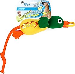 allforpaws Chill Out Zingers Flying Mallard Dog Toy