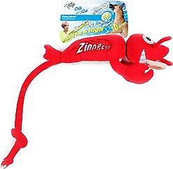 allforpaws Chill Out Zingers Flying Lobster Dog Toy