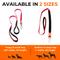 Show in main carousel: Canny Standard Dog Leash for use with Canny Collar, Red, 0.5-in wide slide 5 of 7