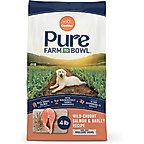 CANIDAE Pure Farm to Bowl Wild-Caught Salmon & Barley Recipe Dry Dog Food, 4-lb bag