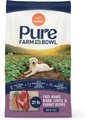 CANIDAE Pure Farm to Bowl Free-Range Bison, Lentil & Carrot Recipe Dry Dog Food, 21-lb bag