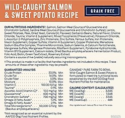 CANIDAE Pure Farm to Bowl Wild-Caught Salmon & Sweet Potato Recipe Dry Dog Food, 22-lb bag slide 2 of 9