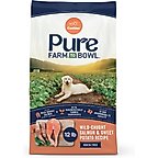 CANIDAE Pure Farm to Bowl Wild-Caught Salmon & Sweet Potato Recipe Dry Dog Food, 12-lb bag