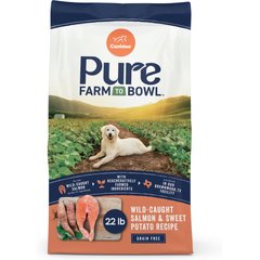 CANIDAE Pure Farm to Bowl Wild-Caught Salmon & Sweet Potato Recipe Dry Dog Food, 22-lb bag