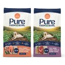 CANIDAE PURE Limited Ingredient Salmon & Sweet Potato Recipe + Bison, Lentil & Carrot Recipe Dry Dog Food