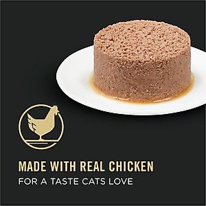 Purina Pro Plan Focus Adult 11+ Classic Chicken & Beef Entree Canned Cat Food, 3-oz, case of 24