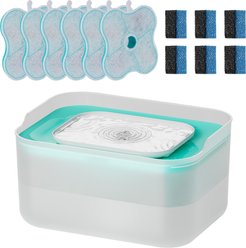 VIVIPAL Replacement Filter for Stainless Steel Cat Water Fountain, 6 count