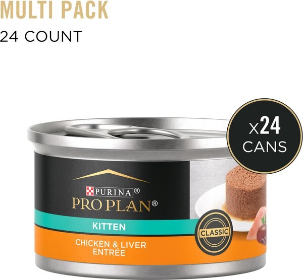 Purina Pro Plan Finesse Adult Classic Chicken & Liver Entree Canned Cat Food