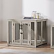 Show in main carousel: Unipaws Furniture Style Dog Crate, Weathered Gray, 38.5 inch wide slide 5 of 9