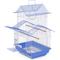 Show in main carousel: Prevue Pet Products Shanghai Parakeet Bird Cage, Light Blue slide 3 of 3