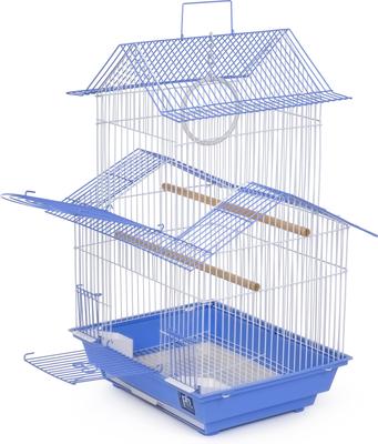 Show full view: Prevue Pet Products Shanghai Parakeet Bird Cage, Light Blue slide 3 of 3