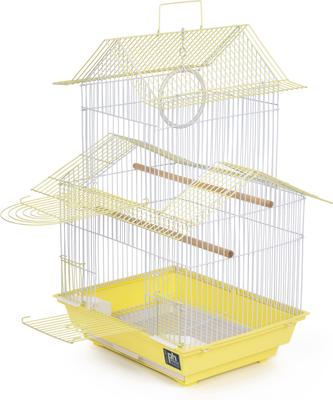 Show full view: Prevue Pet Products Shanghai Parakeet Bird Cage, Yellow slide 2 of 3