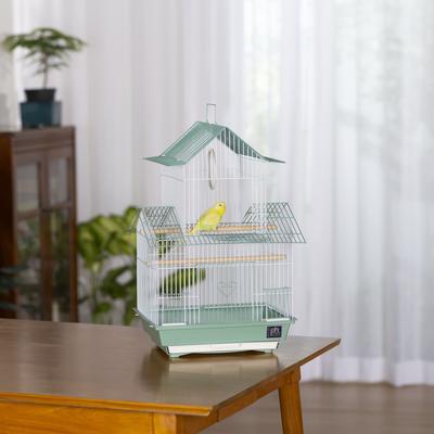 Show full view: Prevue Pet Products Shanghai Parakeet Bird Cage, Green slide 3 of 3