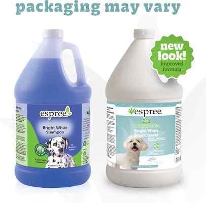 Show full view: Espree Bright Whitening Dog Shampoo & Conditioner, 1-gal bottle slide 4 of 9