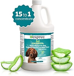 Espree Hypoallergenic Tearless Aloe Vera Dog Shampoo & Conditioner, 1-gal bottle