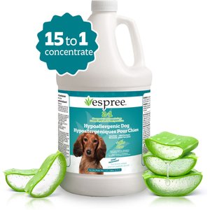 Espree Hypoallergenic Tearless Aloe Vera Dog Shampoo & Conditioner, 1-gal bottle