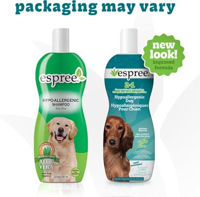 Show full view: Espree Hypoallergenic Tearless Aloe Vera Dog Shampoo & Conditioner, 20-oz bottle slide 4 of 9