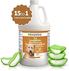 Espree Wavy Curly Coat Aloe Vera Dog Shampoo & Conditioner, 1-gal bottle