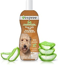 Espree Wavy Curly Coat Aloe Vera Dog Shampoo & Conditioner, 20-oz bottle