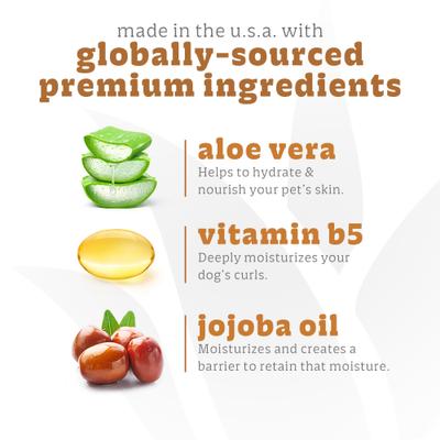 Show full view: Espree Wavy Curly Coat Dog Detangling Spray, 12-oz bottle slide 4 of 6