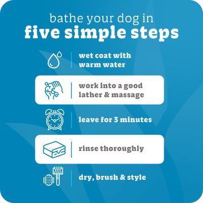 Show full view: Espree Simple Shed Oat Hydrolysates & Chamomile Dog Shampoo & Conditioner, 1-gal bottle slide 8 of 9